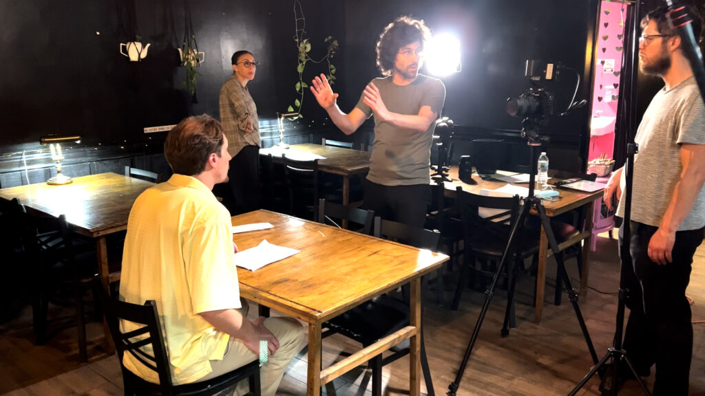 Jared Directing a Scene